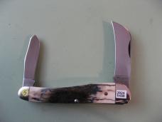   DANIELS FAMILY KNIFE BRANDS-TITUSVILLE CUTLERY-ROOSTER COMB MAMMOTH BARK IVORY $450 EACH SHIPPED 