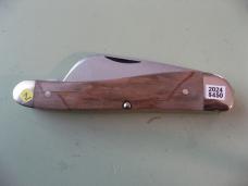   DANIELS FAMILY KNIFE BRANDS-TITUSVILLE CUTLERY-ROOSTER COMB MAMMOTH BARK IVORY $450 EACH SHIPPED 