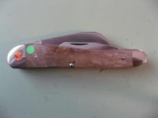   DANIELS FAMILY KNIFE BRANDS-TITUSVILLE CUTLERY-ROOSTER COMB MAMMOTH BARK IVORY $450 EACH SHIPPED 