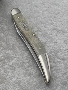 Case XX 2001 Med Size Toothpick Style 1 Blade Knife #610094 Made In USA NIB