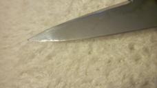 Vintage French 7 1/4" Stainless Bargeon (see description)