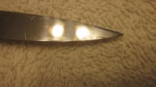 Vintage French 7 1/4" Stainless Bargeon (see description)