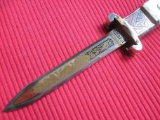 RARE Vintage Toledo Spain Gravity Shell Puller OTF Knife