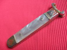 RARE Vintage Toledo Spain Gravity Shell Puller OTF Knife