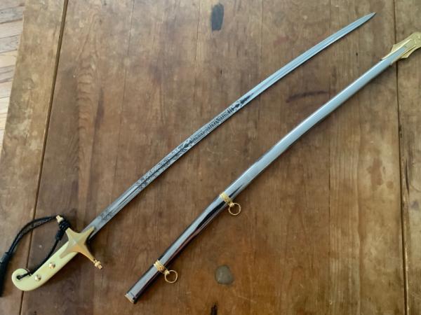 Authentic USMC Officer Sword 31”