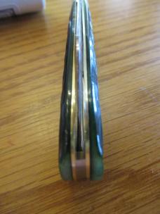 Great Eastern Wintergreen Bone Ram Foot 1 of 30 Made Pattern # 933124