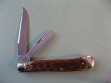 GEC 488224 NORTHFIELD SLIM DOG JACK ANTIQUE YELLOW JIGGED BONE #3