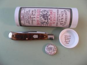 GEC 488224 NORTHFIELD SLIM DOG JACK ANTIQUE YELLOW JIGGED BONE #3