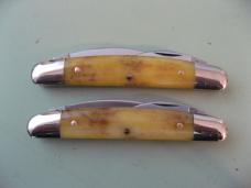GREAT EASTERN 620324 POCKET CARVER SMOOTH ROTTEN BANANA BONE $200 EACH