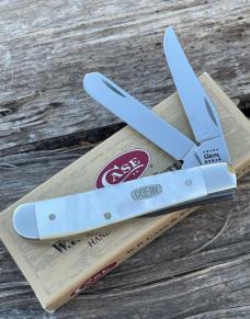 CASE XX ** 2000 MILLENNIUM MOTHER OF PEARL MINI TRAPPER