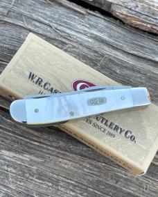 CASE XX ** 2000 MILLENNIUM MOTHER OF PEARL MINI TRAPPER
