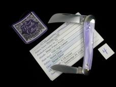 Titusville Cutlery Smooth Magic Potion Acrylic Rooster Comb Farmer Knife 1 of 70 COA USA Made 2024