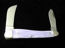 Titusville Cutlery Smooth Magic Potion Acrylic Rooster Comb Farmer Knife 1 of 70 COA USA Made 2024