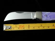 Titusville Cutlery Smooth Magic Potion Acrylic Rooster Comb Farmer Knife 1 of 70 COA USA Made 2024