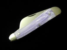 Titusville Cutlery Smooth Magic Potion Acrylic Rooster Comb Farmer Knife 1 of 70 COA USA Made 2024