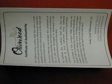 Titusville Cutlery 2024 Holy Land Olivewood Big Easy Shadow Cotton Knife Rare 1 of 30 COA USA Made