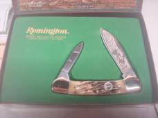 Remington USA Stag Canoe 2002 Wildlife Knife New in Box Geese Limited Edition