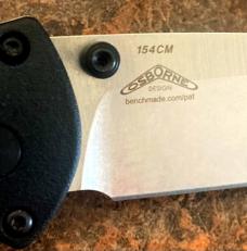 Benchmade 585 Mini Barrage NIB/NOS 2020 Blue Class