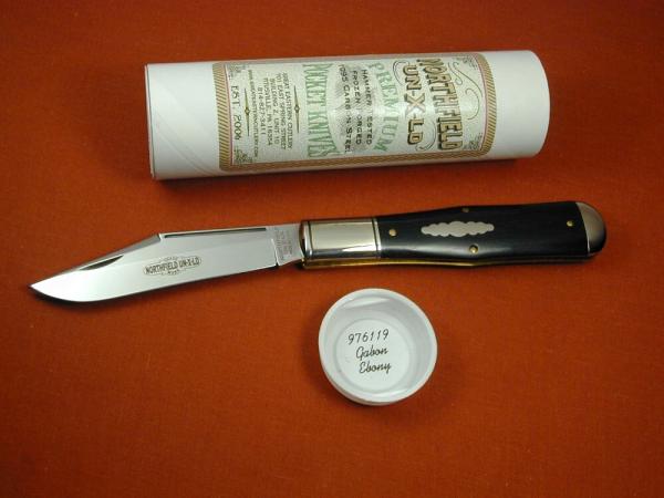 Great Eastern Cutlery GEC Gabon Ebony Wood Allegheny Large Coke Bottle Knife 1 of 762 USA 976119 Great Eastern Cutlery GEC Gabon Ebony Wood Allegheny Large Coke Bottle Knife 1 of 762 USA 976119