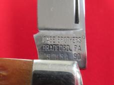 Case Classic 1990 Brown Bone Moose Pattern # 62075SP