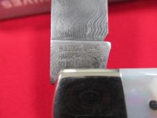 Bulldog 1997 Damascus Pearl Lock Back 1 of 60 made