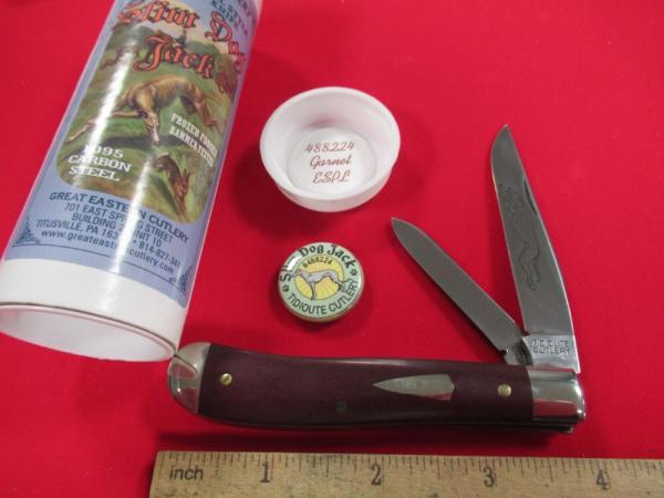 Great Eastern 2024 Tidioute Slim Dog Jack Pattern # 488224Garnet ESPL