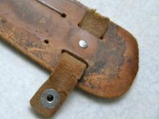 Remington USA RH33 Stacked Leather Fixed Blade Knife w/Sheath