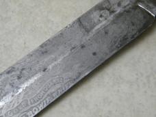 VTG Thomas Bland Etched California Vol Bowie Knife c.1795-1836