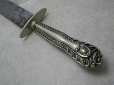 VTG Thomas Bland Etched California Vol Bowie Knife c.1795-1836