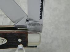 Bower Solingen Germany Jigged Bone Stockman Knife