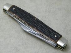 Bower Solingen Germany Jigged Bone Stockman Knife