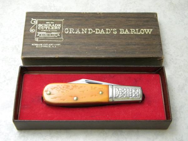 S.C.C. USA Schrade Cut Co. 206 Delrin Barlow Knife in Box S.C.C. USA Schrade Cut Co. 206 Delrin Barlow Knife in Box