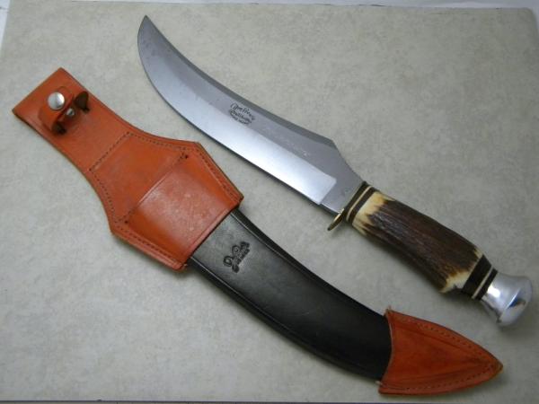 Carl Schlieper Solingen Germany German Eye Stag Jim Bowie Original Buffalo Skinner Sheath Knife Carl Schlieper Solingen Germany German Eye Stag Jim Bowie Original Buffalo Skinner Sheath Knife
