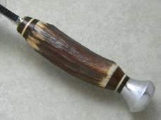 Carl Schlieper Solingen Germany German Eye Stag Jim Bowie Original Buffalo Skinner Sheath Knife