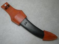 Carl Schlieper Solingen Germany German Eye Stag Jim Bowie Original Buffalo Skinner Sheath Knife