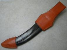 Carl Schlieper Solingen Germany German Eye Stag Jim Bowie Original Buffalo Skinner Sheath Knife