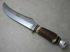 Carl Schlieper Solingen Germany German Eye Stag Jim Bowie Original Buffalo Skinner Sheath Knife