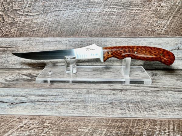 Custom Fish Filet Knife in AEB-L Stainless Steel with Snakewood Handles