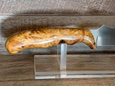 Custom Fish Filet Knife in AEB-L Stainless Steel with Amboyna Wood Handles