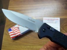 Vintage Kershaw Automatic Rare Discontinued R.J. Martin 2001 ST Rouge Combo Edge UNUSED NIB