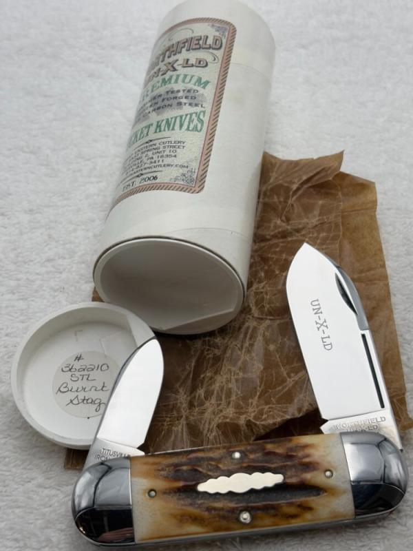 Great Eastern Cutlery Northfield UN-X-LD #362210 STL Sunfish Made In USA Great Eastern Cutlery Northfield UN-X-LD #362210 STL Sunfish Made In USA