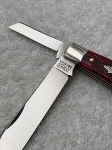 Great Eastern Cutlery Tidioute #92219 Eureka Jack  2 Blade Elderberry Jigged Bone 