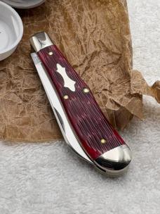 Great Eastern Cutlery Tidioute #92219 Eureka Jack  2 Blade Elderberry Jigged Bone 