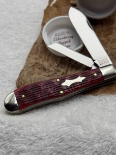 Great Eastern Cutlery Tidioute #92219 Eureka Jack  2 Blade Elderberry Jigged Bone 