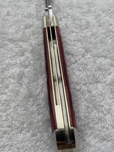 Great Eastern Cutlery Tidioute #92219 Eureka Jack  2 Blade Elderberry Jigged Bone 