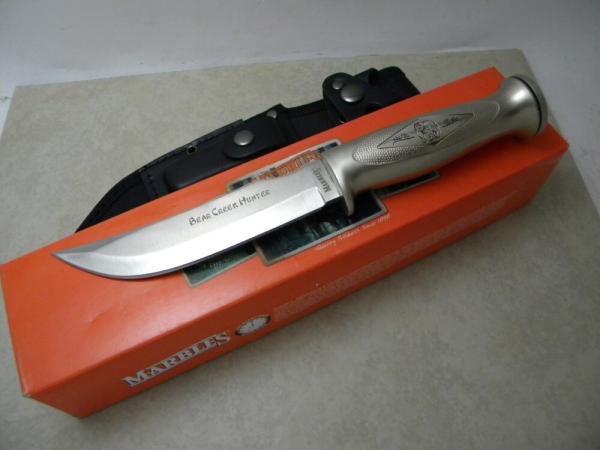 Marbles MR242 Bear Creek Hunter Fixed Blade Survival Sheath Knife in Box*