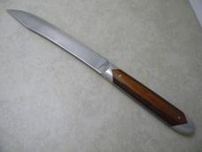 Queen Cutlery Co. Titusville PA Wood Fixed Blade Knife