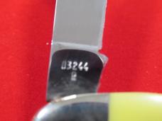 Case XX 1979 Yellow Handle 50th Anniversary Model # 03244 B