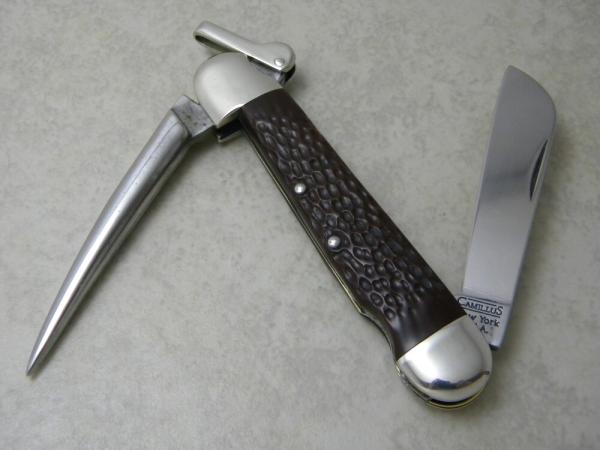 Camillus New York USA Delrin Marlin Spike Sailor's Rope Knife Camillus New York USA Delrin Marlin Spike Sailor's Rope Knife