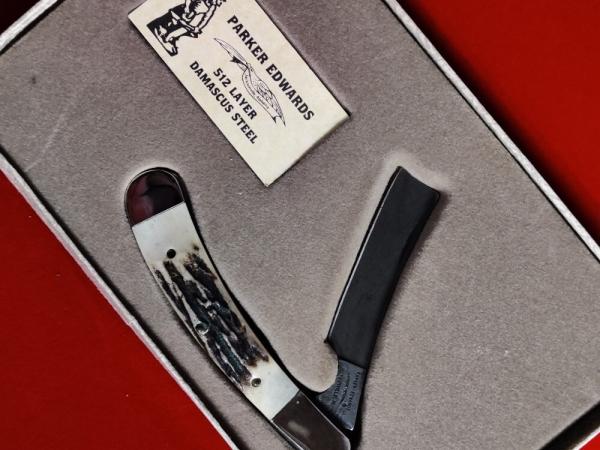 PARKER EDWARDS DAMASCUS RAZOR JACK PARKER EDWARDS DAMASCUS RAZOR JACK